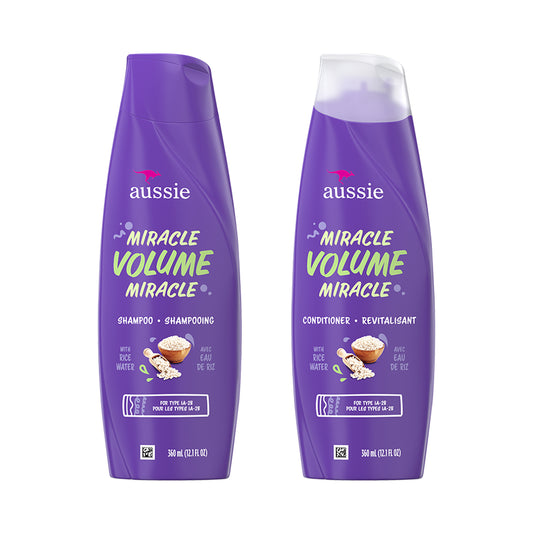 Aussie Miracle Volume Shampoo & Conditioner Bundle