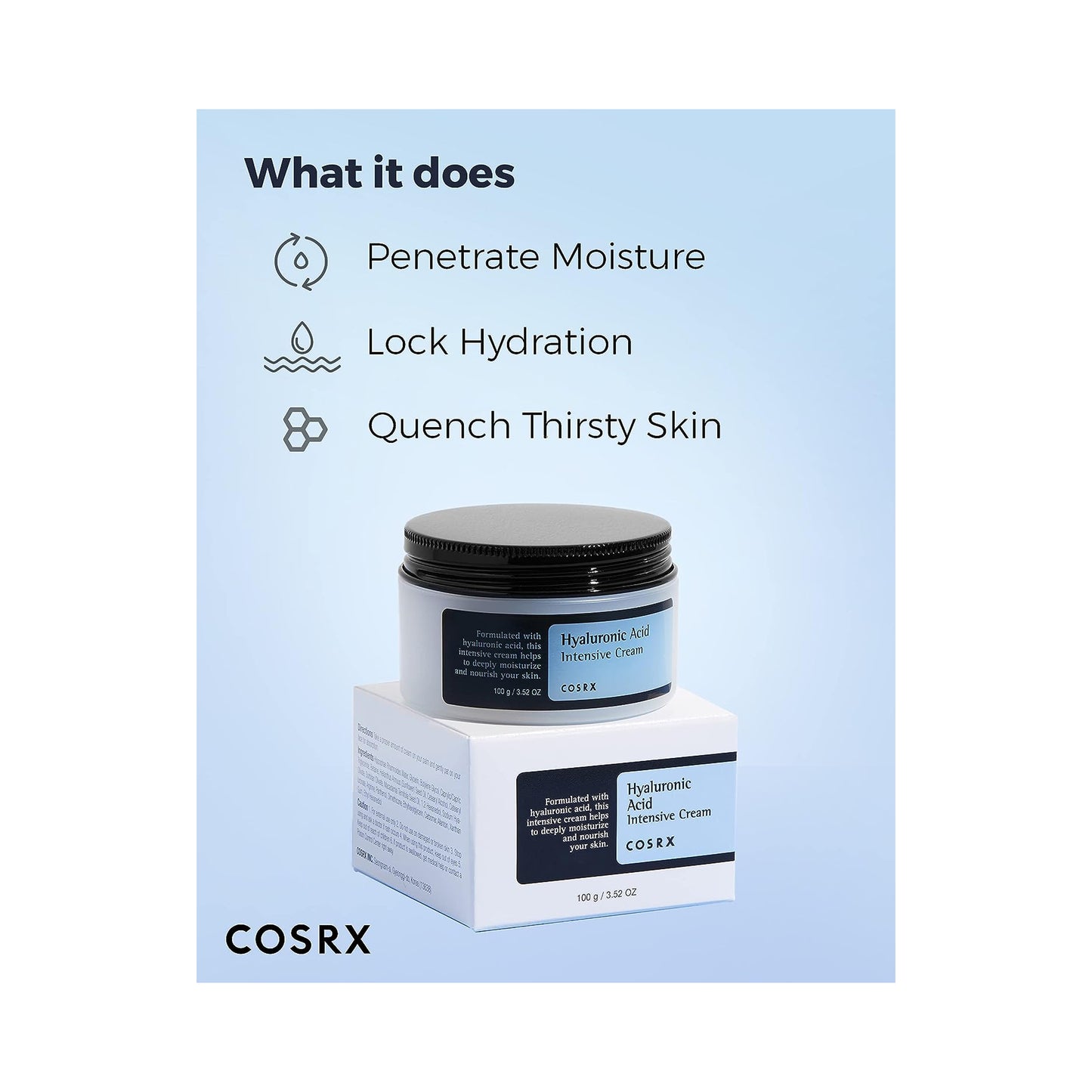 Cosrx Hyaluronic Acid Intensive Cream 100 g
