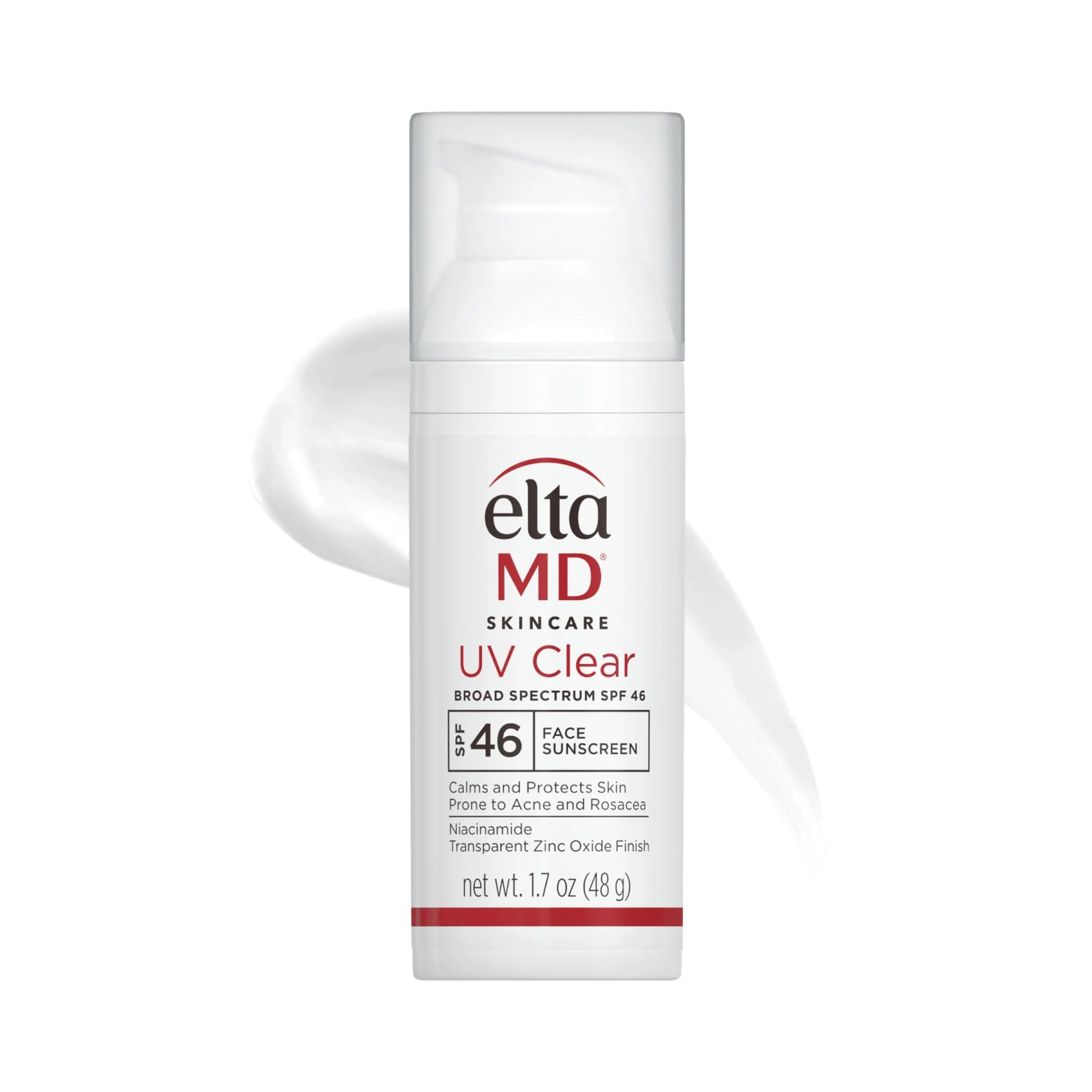 EltaMD UV Clear Broad-Spectrum SPF 46 Clear