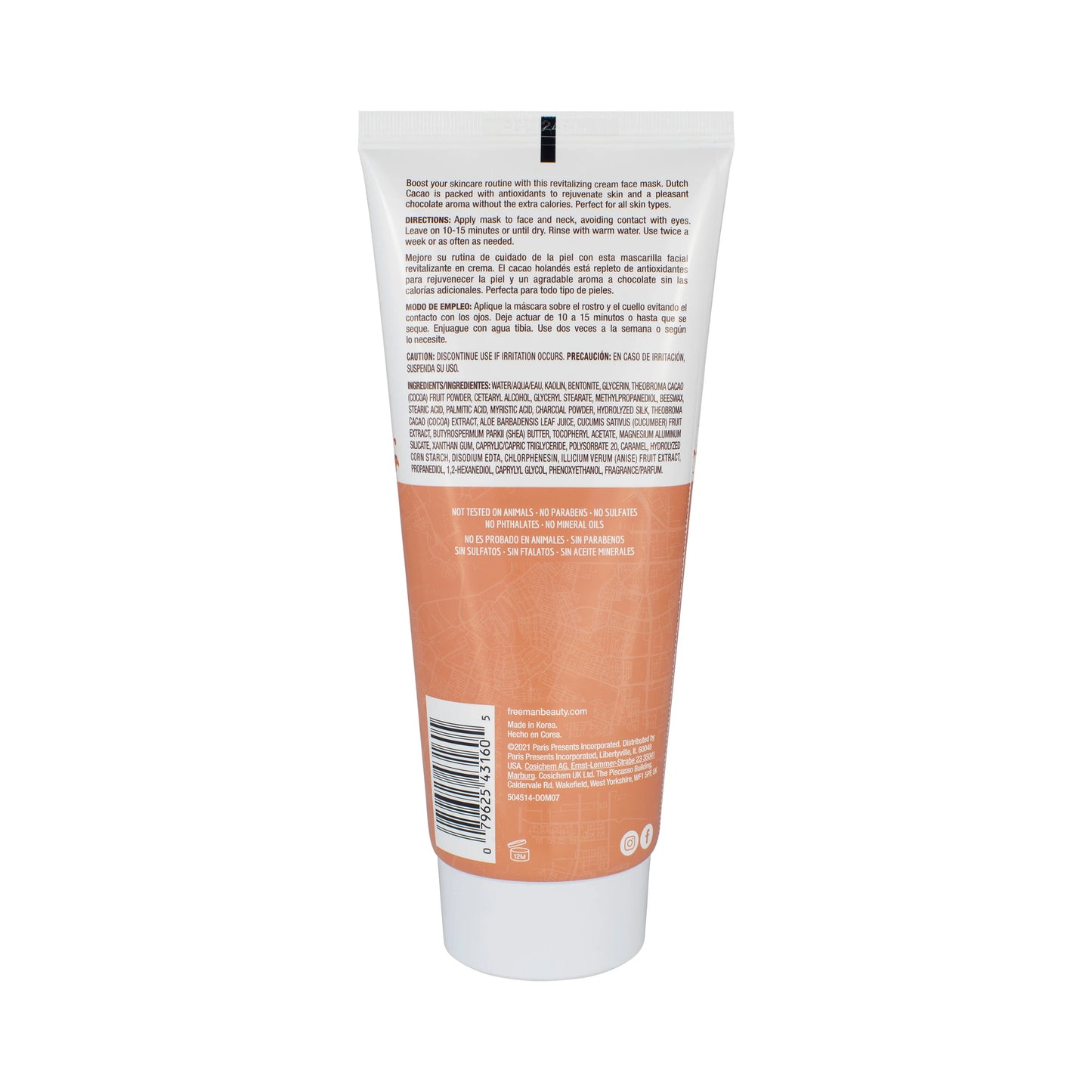 Freeman Beauty Exotic Blends Revitalizing Dutch Cacao Cream Mask