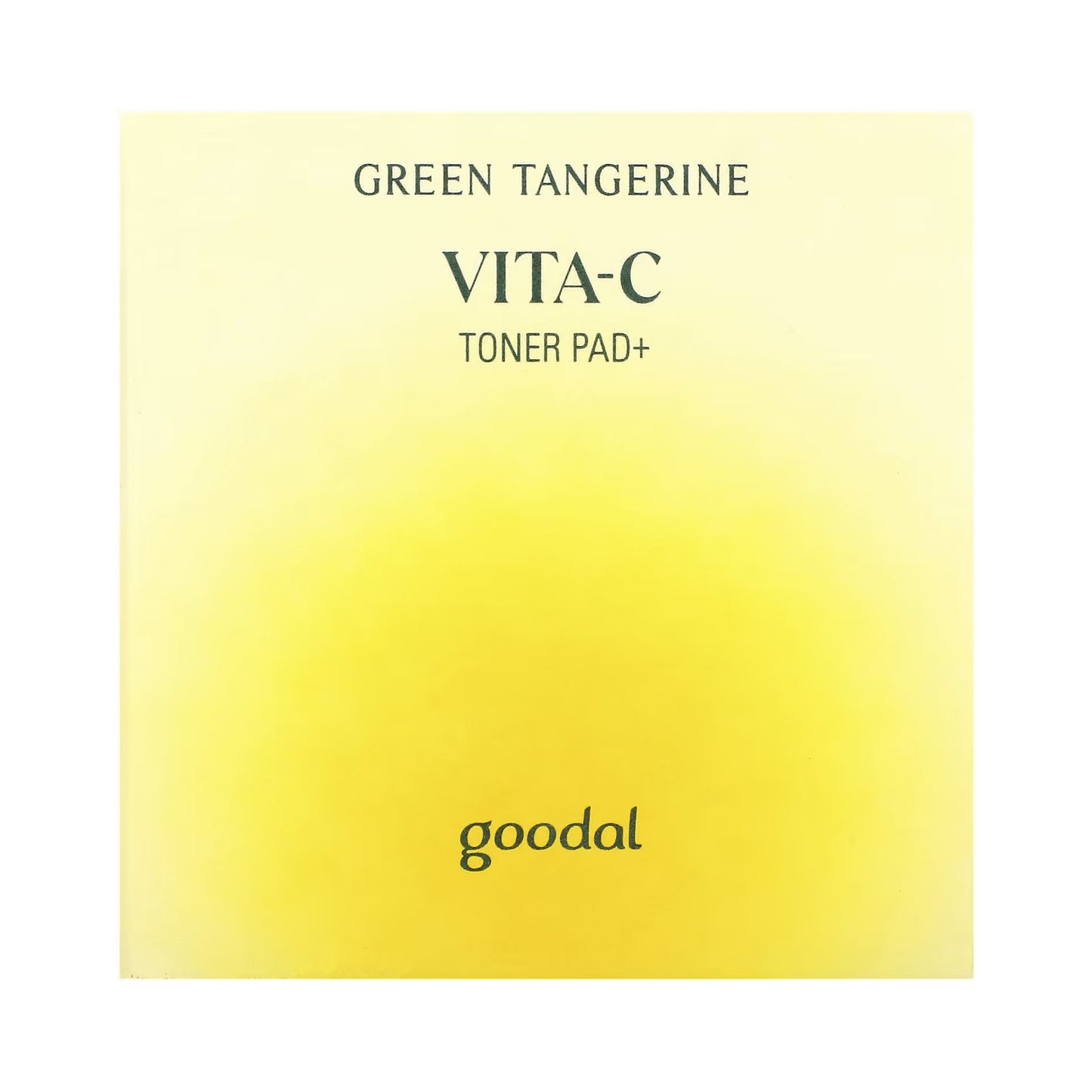 Goodal Green Tangerine Vita-C Toner Pad+