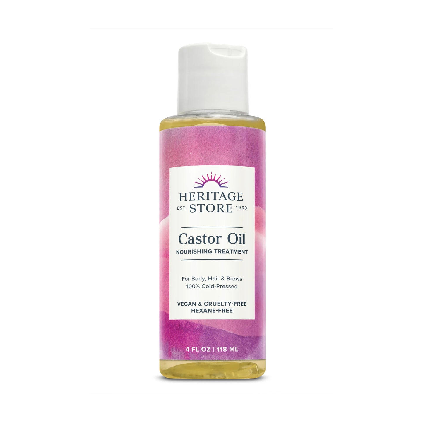 Heritage Store Castor Oil 118 mL
