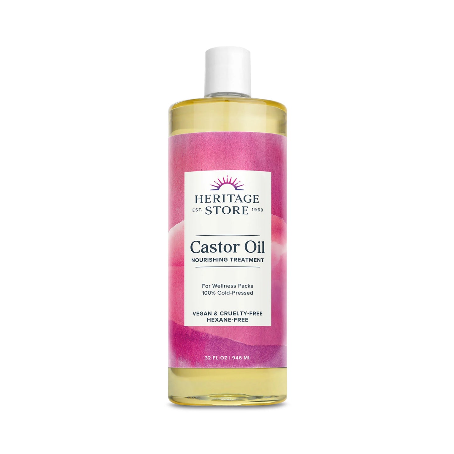 Heritage Store Castor Oil 946 mL