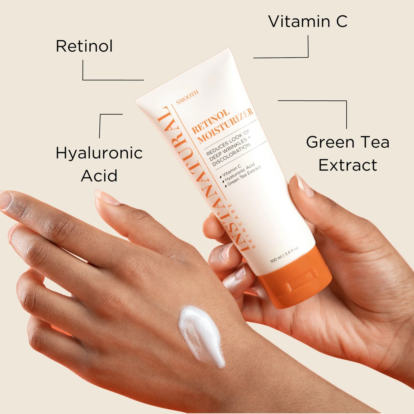 InstaNatural Anti-Aging Retinol Moisturizer 100 mL