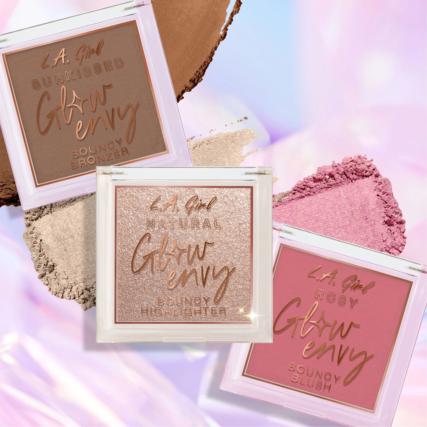 LA Girl USA Glow Envy Bouncy Bronzer Blush Highlighter