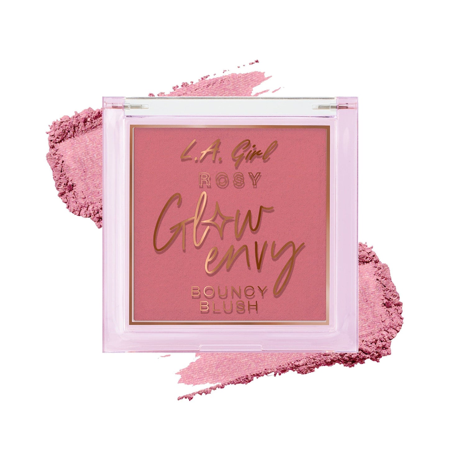 LA Girl USA Glow Envy Bouncy Bronzer Blush Highlighter G97888 Rosy Glow