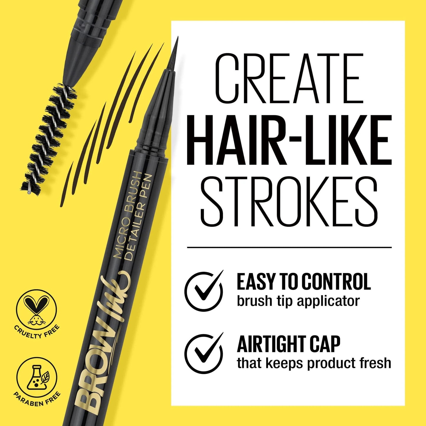 LA Girl US Brow Ink Micro Brush Detailer Pen