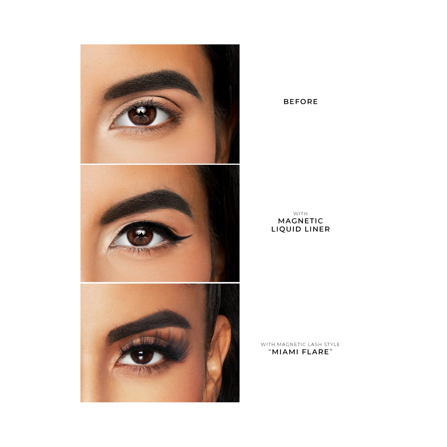 Lilly Lashes Click Magnetic Lashes Magnetic Miami Flare