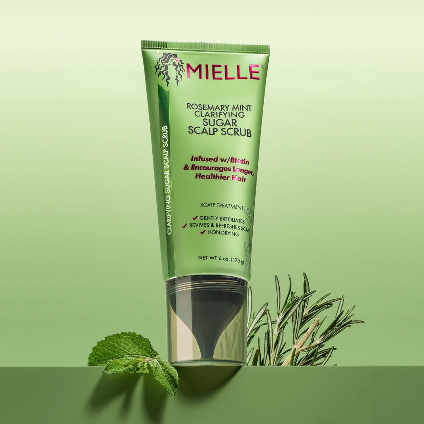 Mielle Organics Rosemary Mint Clarifying Sugar Scalp Scrub 170 g