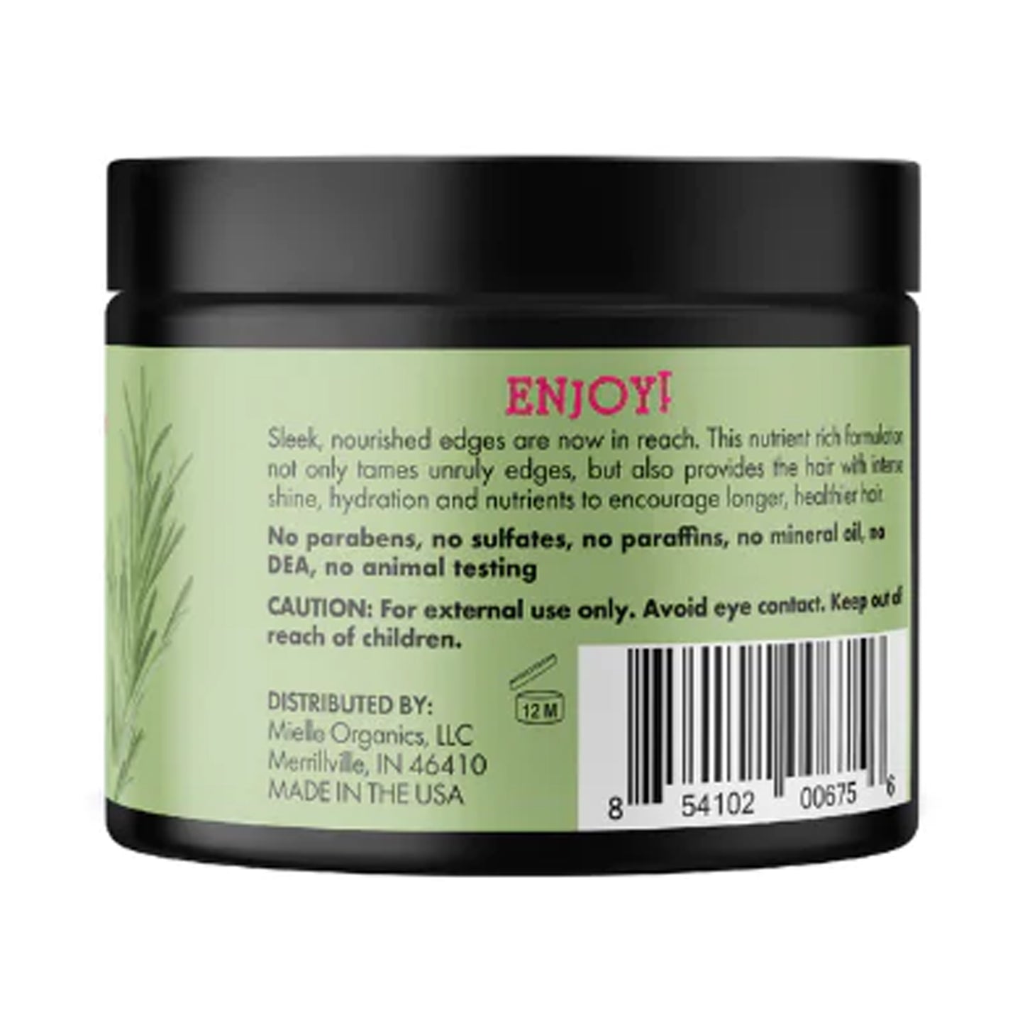 Mielle Organics Rosemary Mint Hair Strengthening Edge Gel 57 g