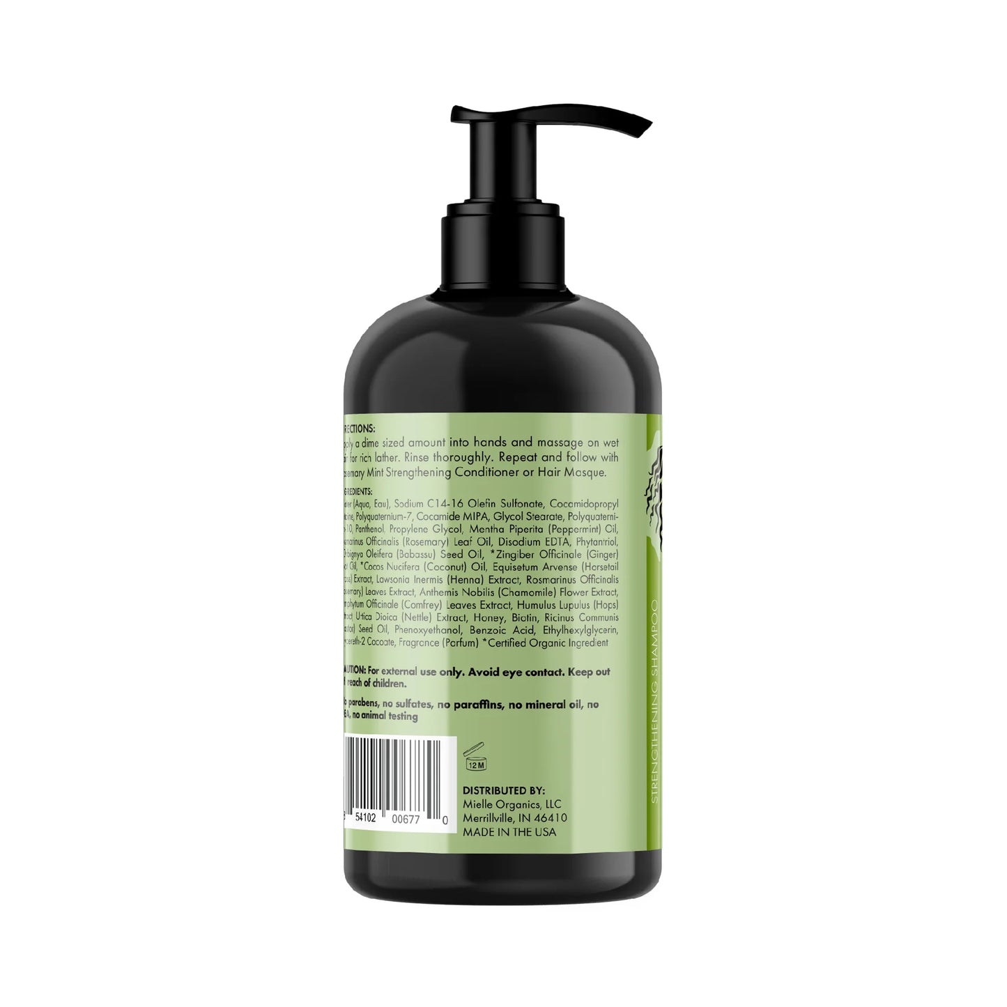 Mielle Rosemary Mint Strengthening Shampoo 355 mL