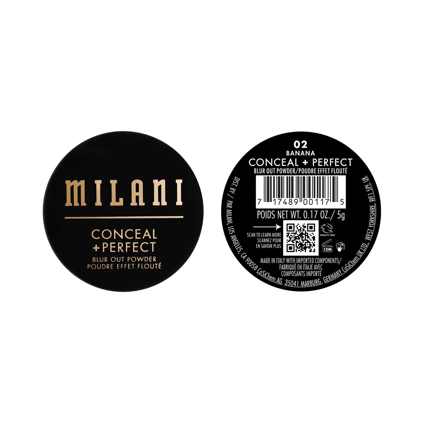 Milani Cosmetics Conceal Perfect Blur Out Powder Transparent 5 g
