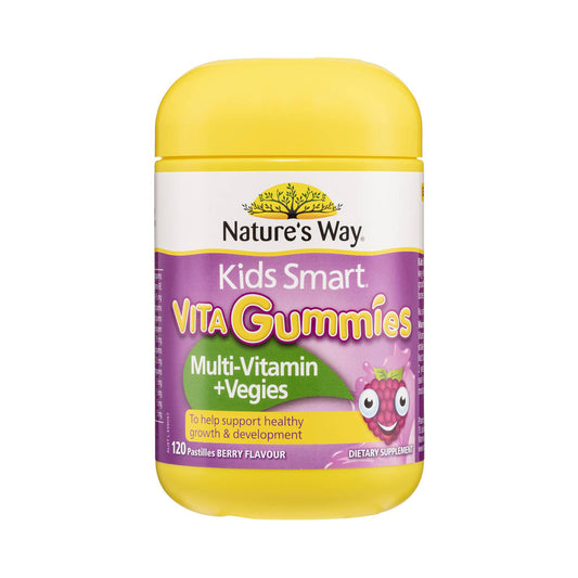 Nature's Way Kids Smart Vita Gummies Multi-Vitamin Vegies 120 Pack