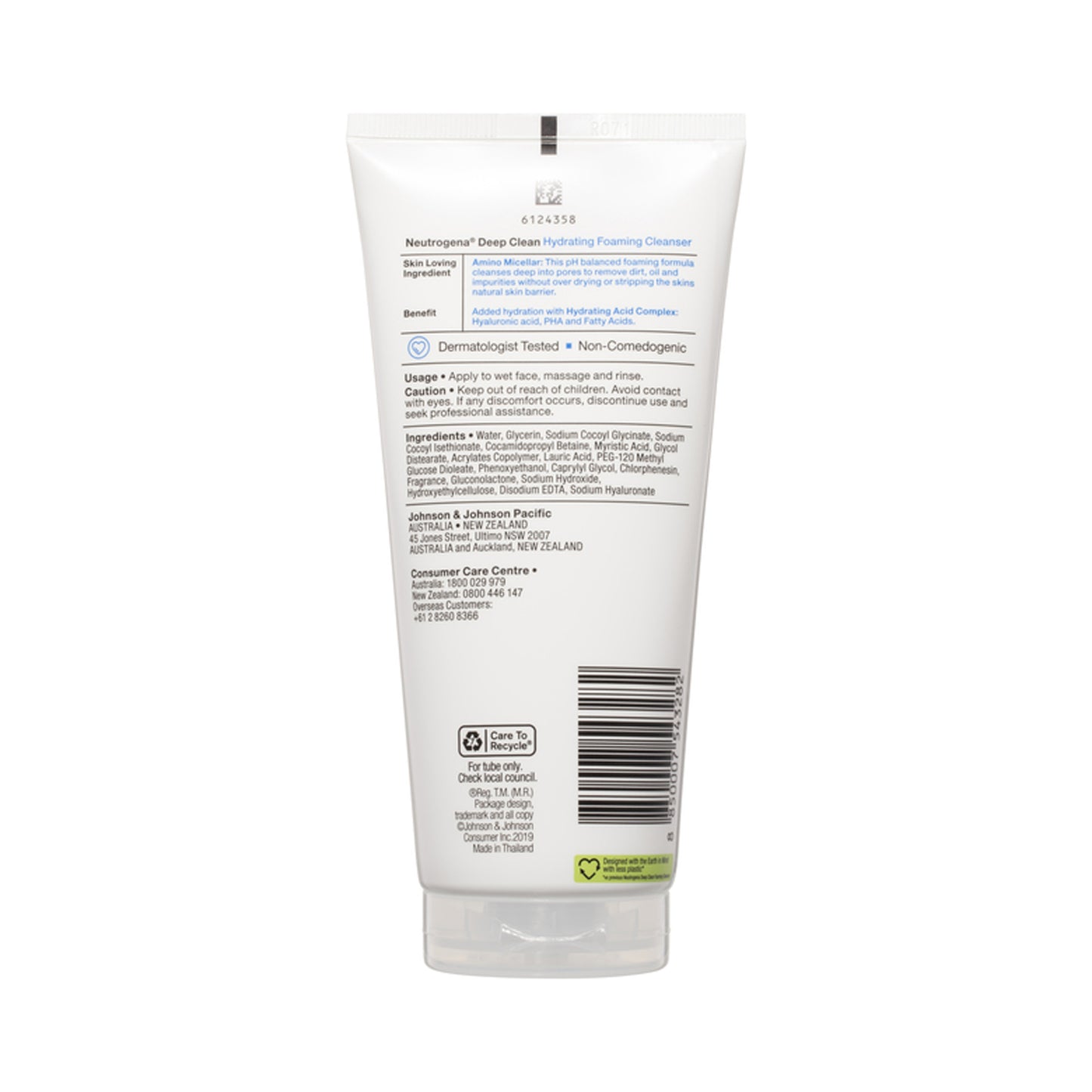 Neutrogena Deep Clean Hydrating Foaming Cleanser 175 mL
