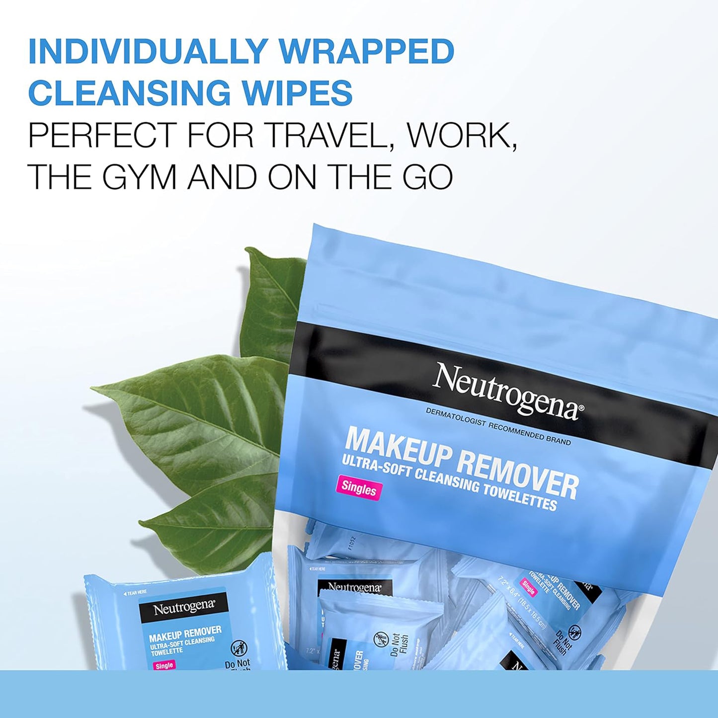 Neutrogena Makeup Remover Ultra-Soft Cleansing Towelettes 20 Ct