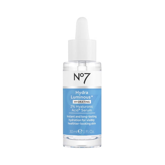 No7 HydraLuminous+ 2% Hyaluronic Acid Serum 30 mL
