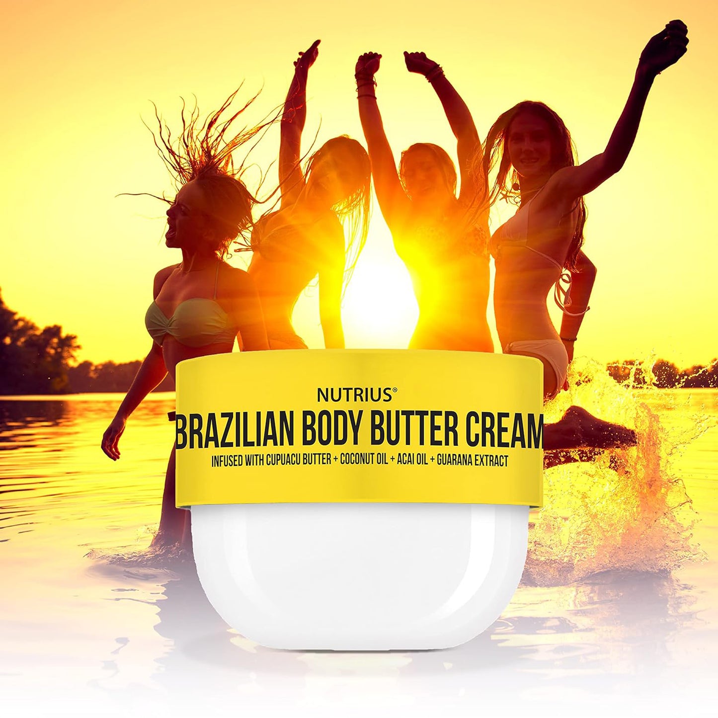 Nutrius Brazilian Body Butter Cream Pack of 2