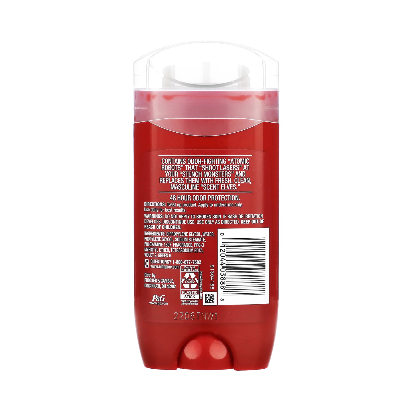 Old Spice Original High Endurance Deodorant 85 g