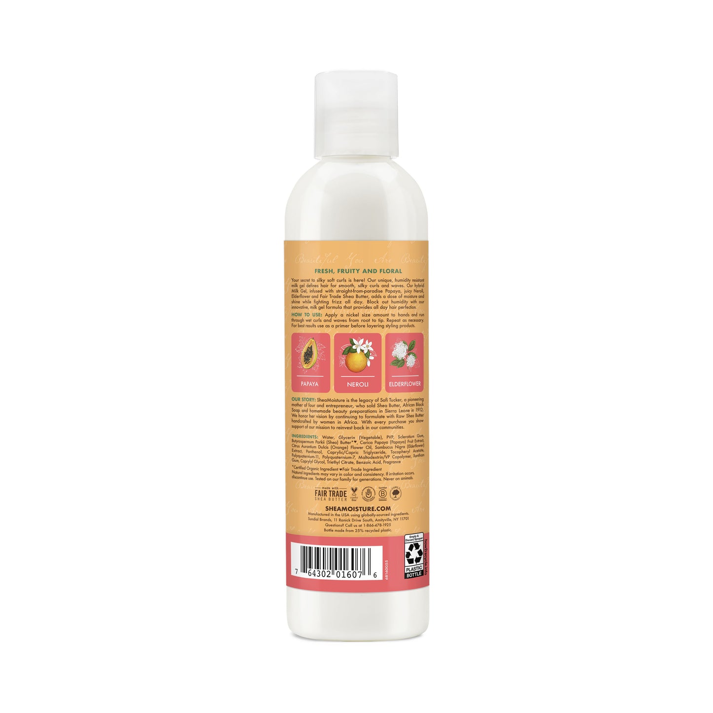 Shea Moisture Papaya Neroli All Day Frizz Control Milk Gel 237 mL