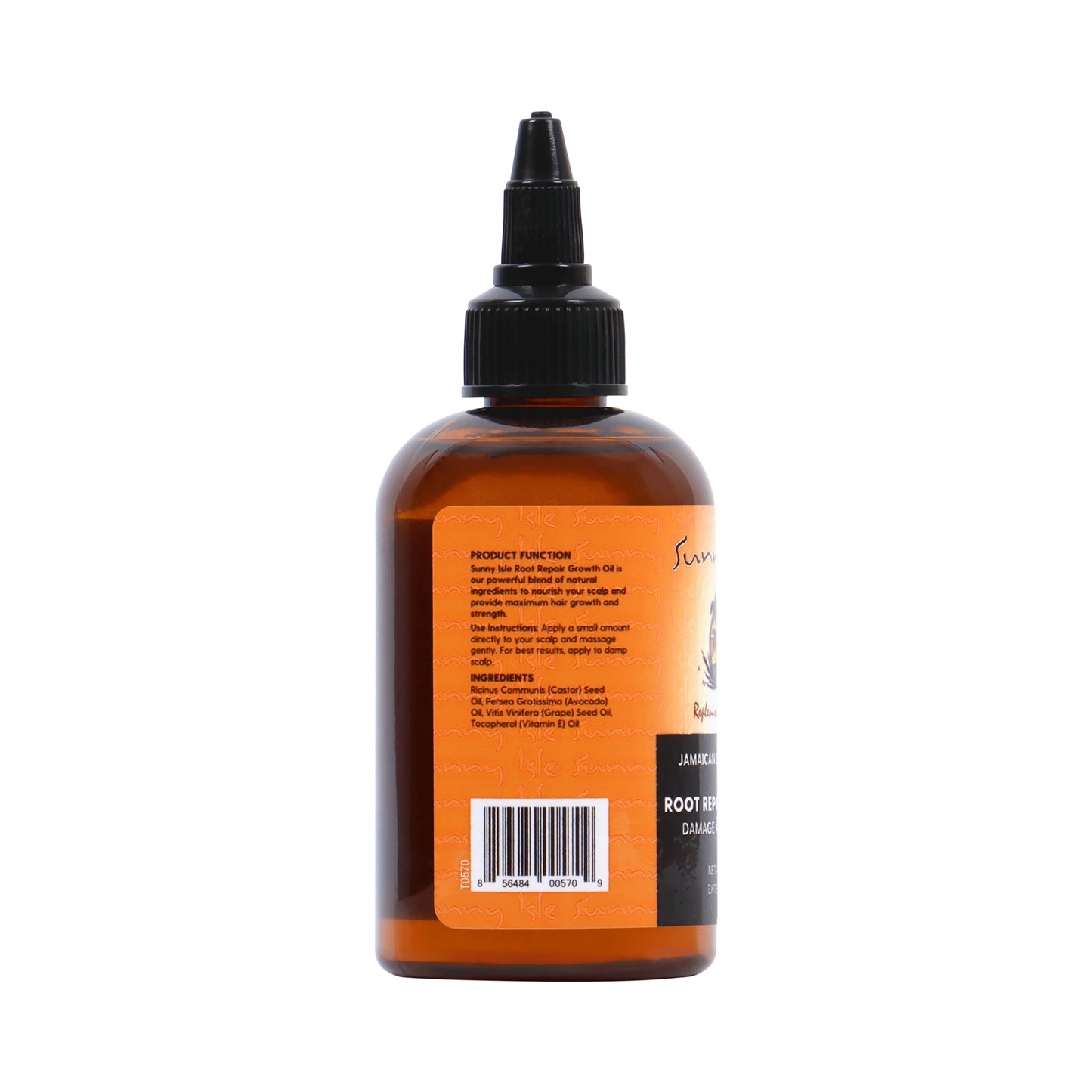 Sunny Isle Jamaican Black Castor Oil Root Repair Growth Oil 118 mL