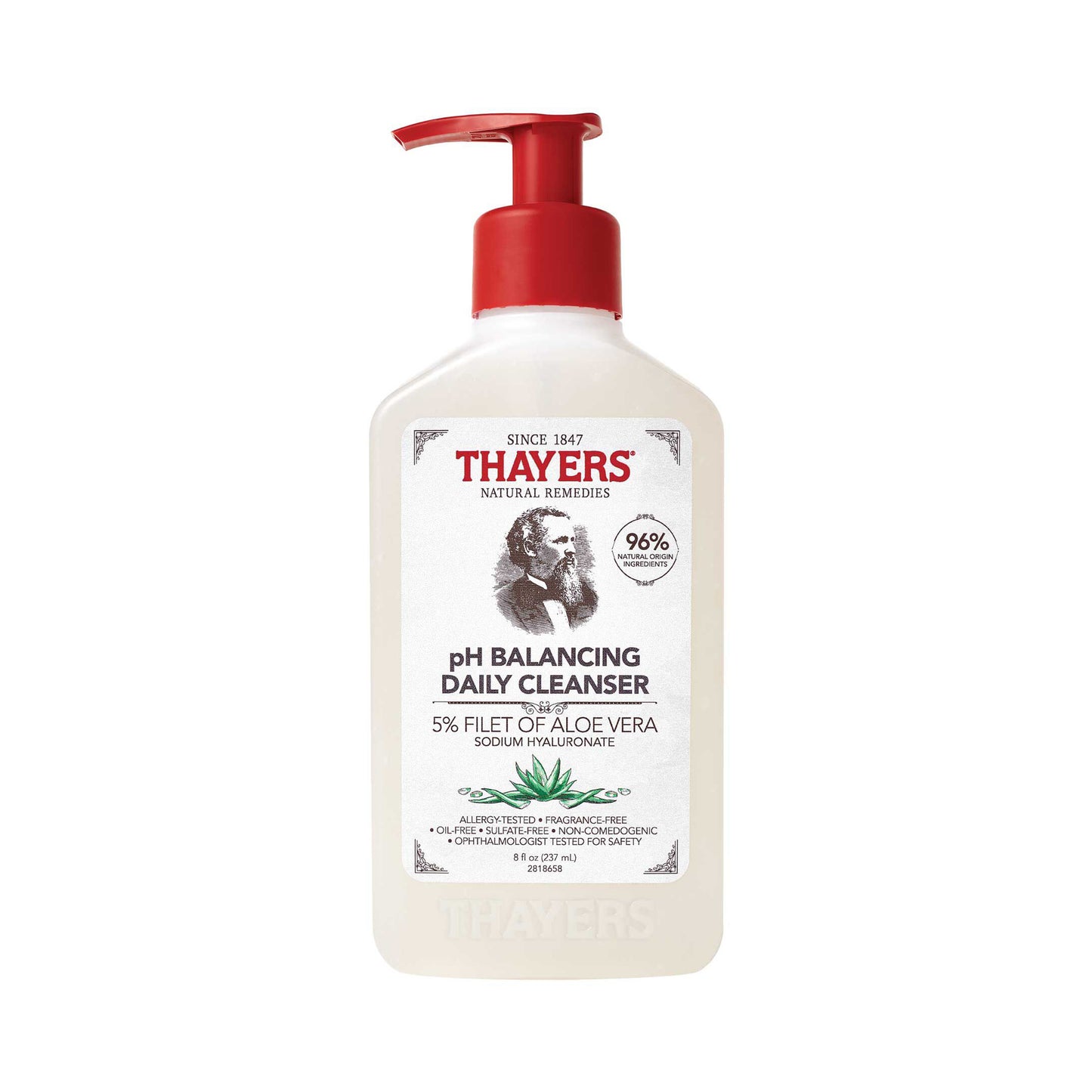 Thayers pH Balancing Gentle Face Wash with Aloe Vera 237 mL