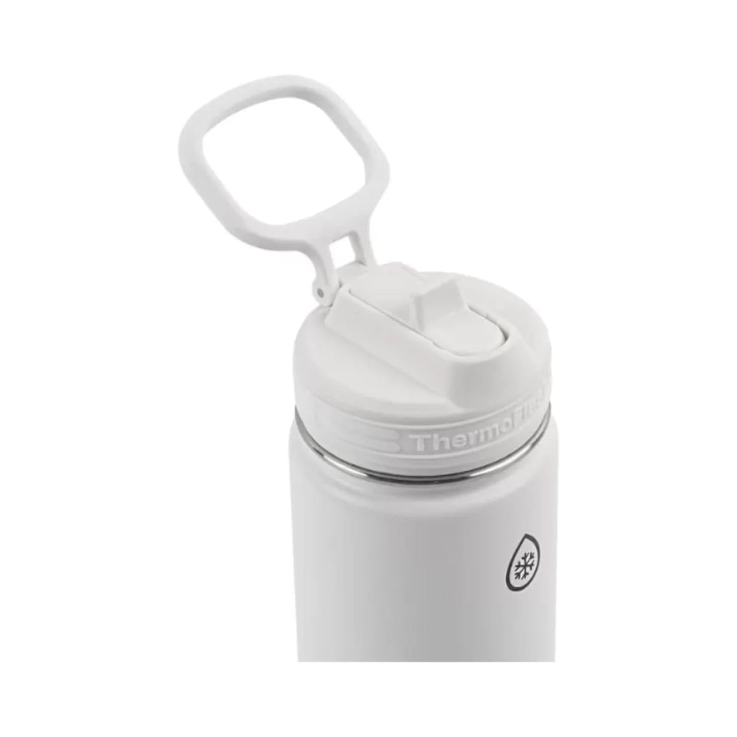 Thermoflask Kids Water Bottle - Two Pack with Straw Lid Blueberry White 474 mL