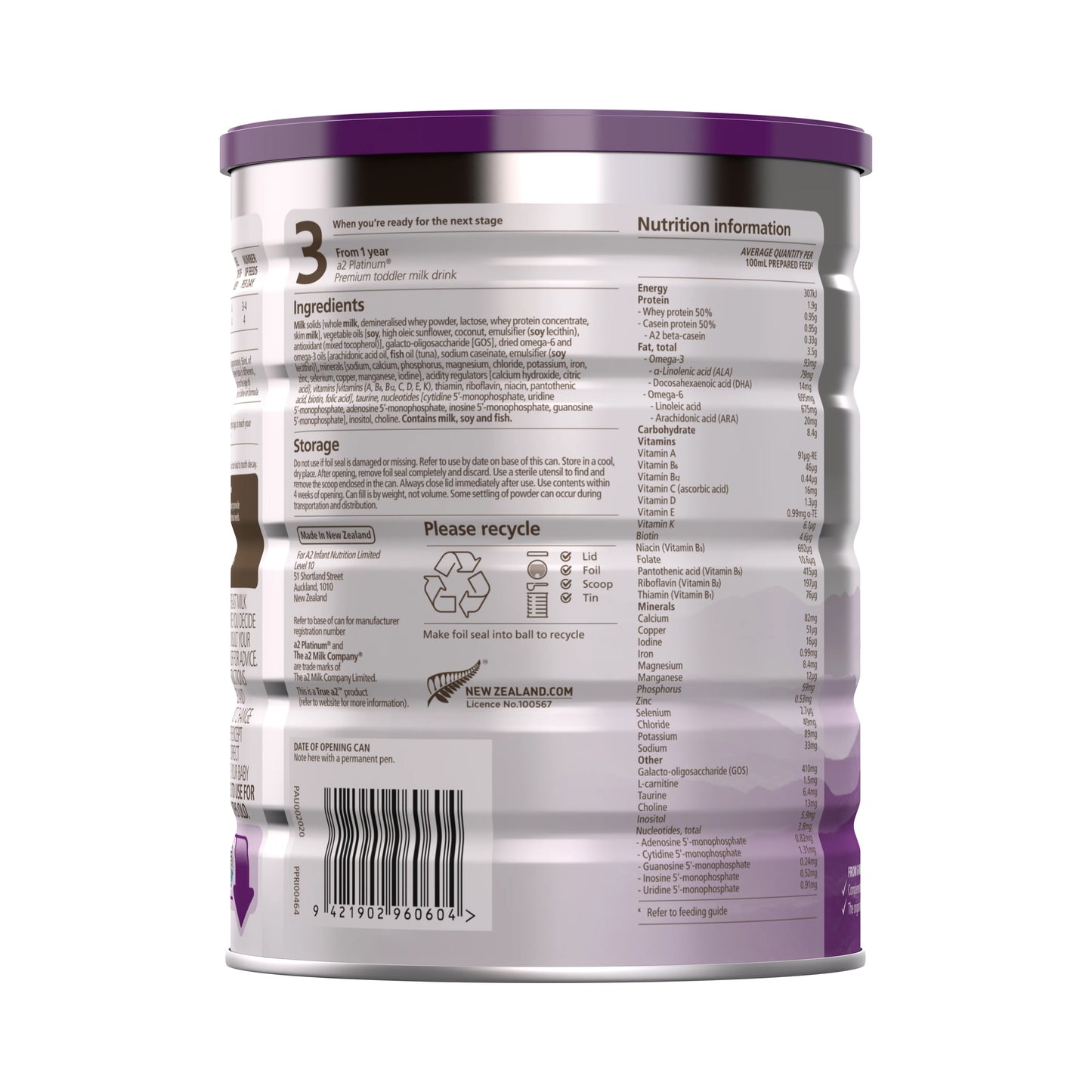 a2 Platinum® Premium Stage 2 Follow-On Formula