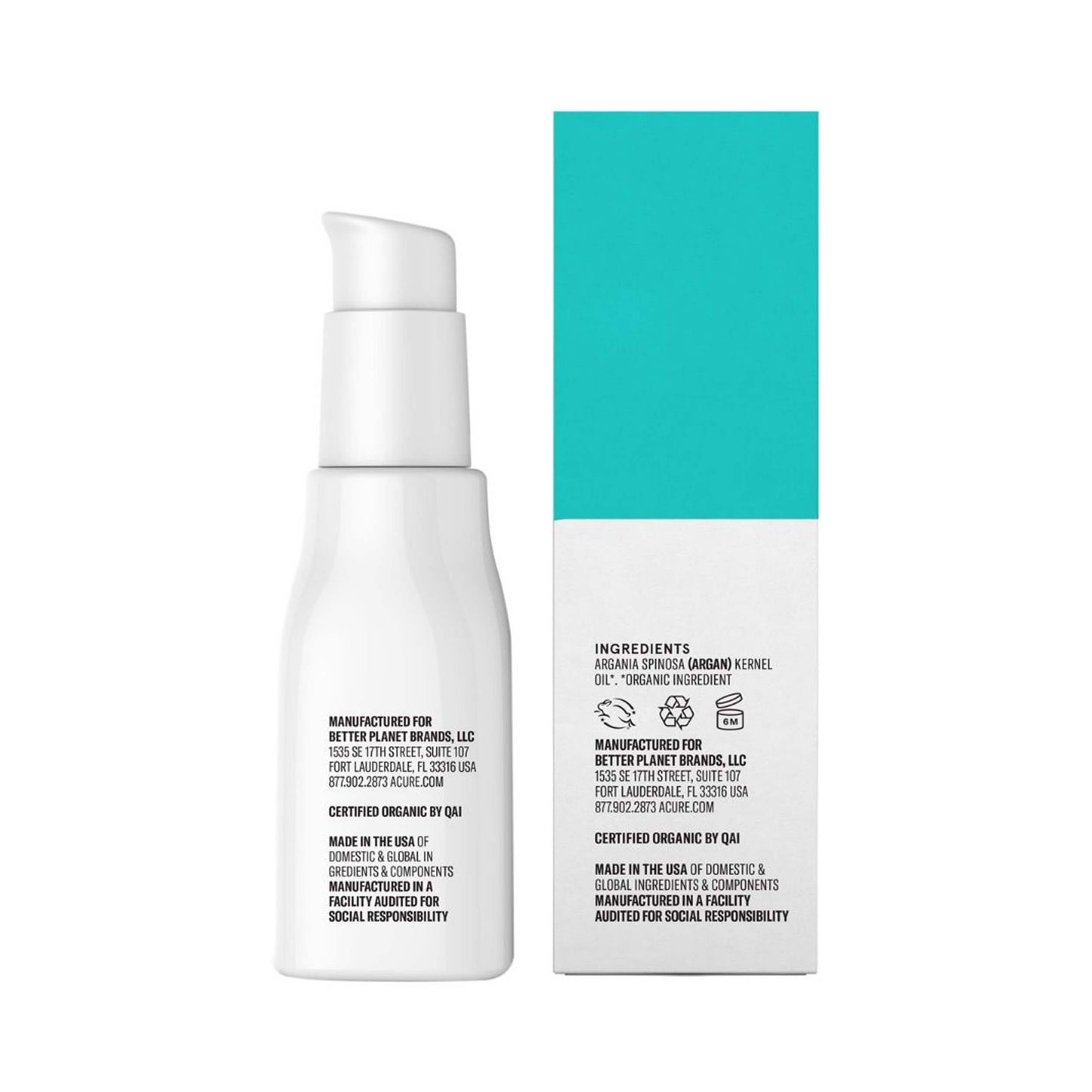 Acure The Essentials Moroccan Argan Oil 30ml Side 2