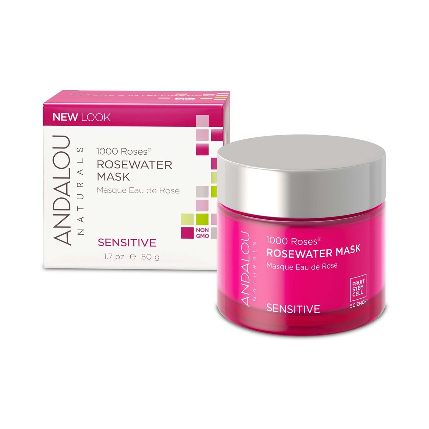 Andalou Naturals 1000 Roses® Rosewater Mask 50g