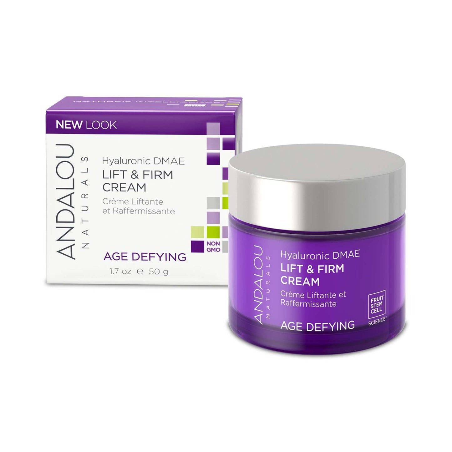 ndalou Naturals Age Defying Hyaluronic DMAE Lift & Firm Cream 50g