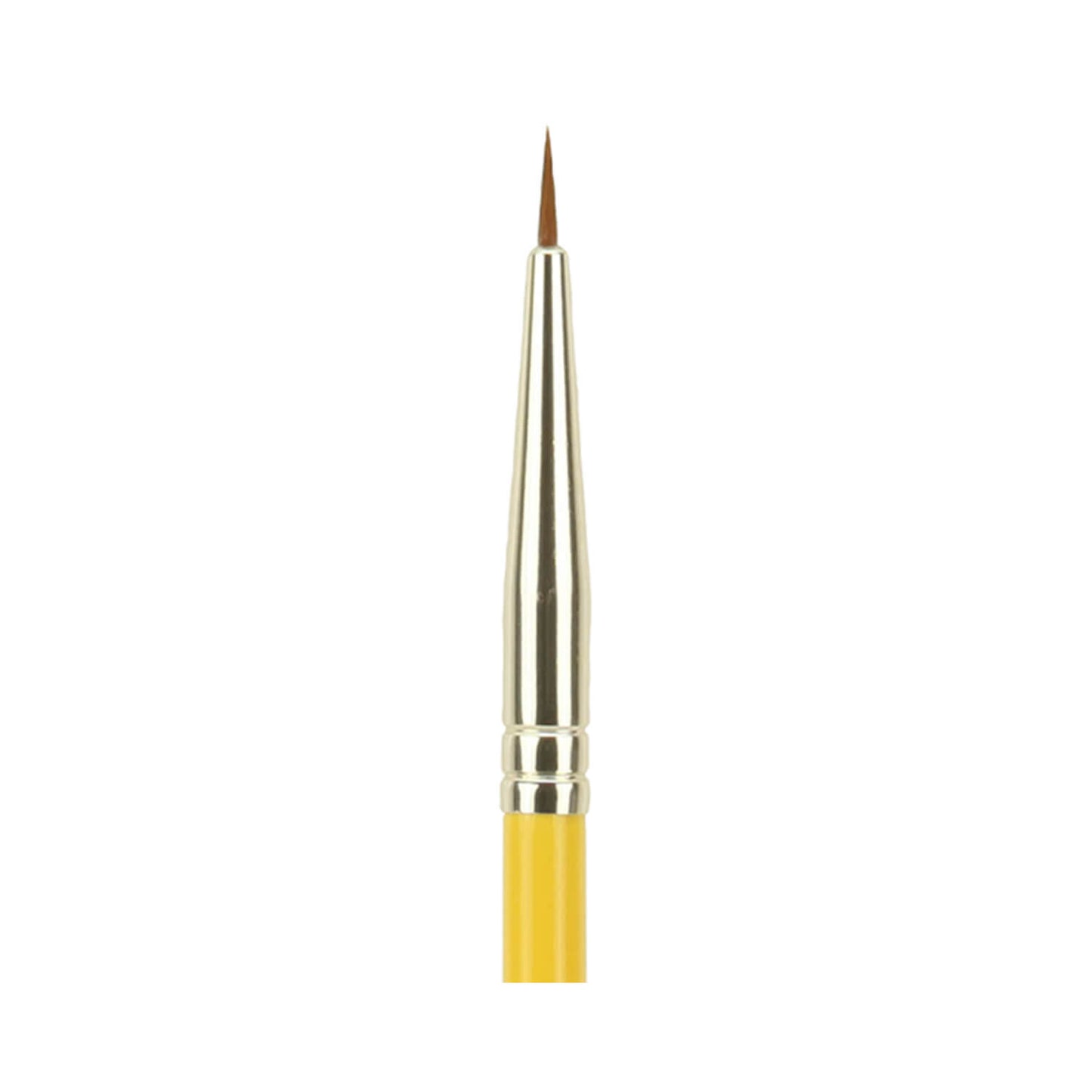 BDellium Tools Studio Line 706 Fine Point Eyeliner Brush Yellow Head