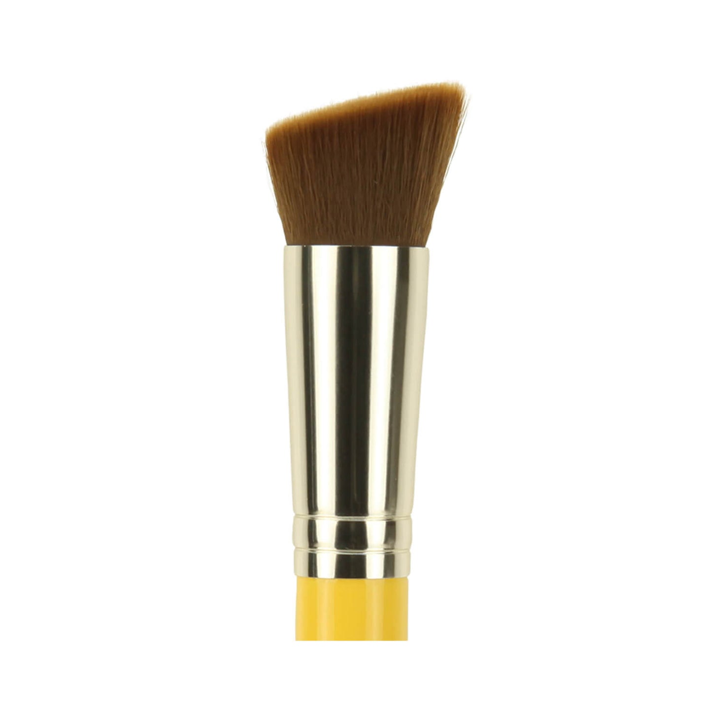 BDellium Tools Studio Line 956 Slanted Precision Kabuki Brush Yellow Head