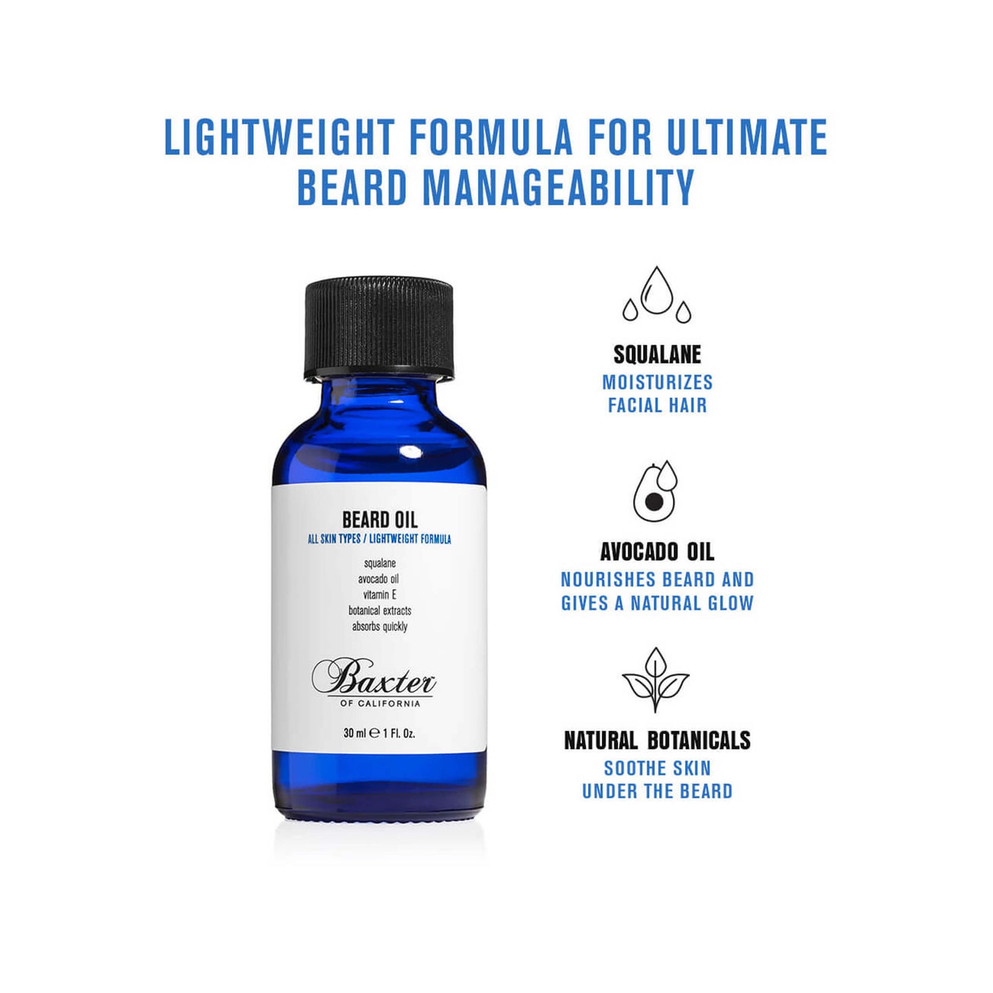 Baxter of California Beard Grooming Oil 30ml