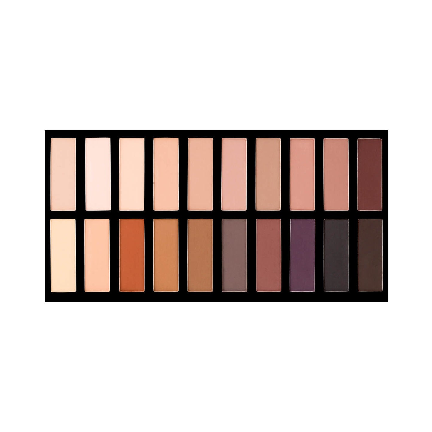 Coastal Scents Revealed Matte Eyeshadow Palette Shades
