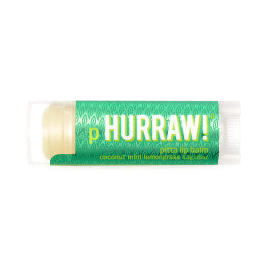 Hurraw! Pitta Lip Balm Coconut Mint Lemongrass 4.3g