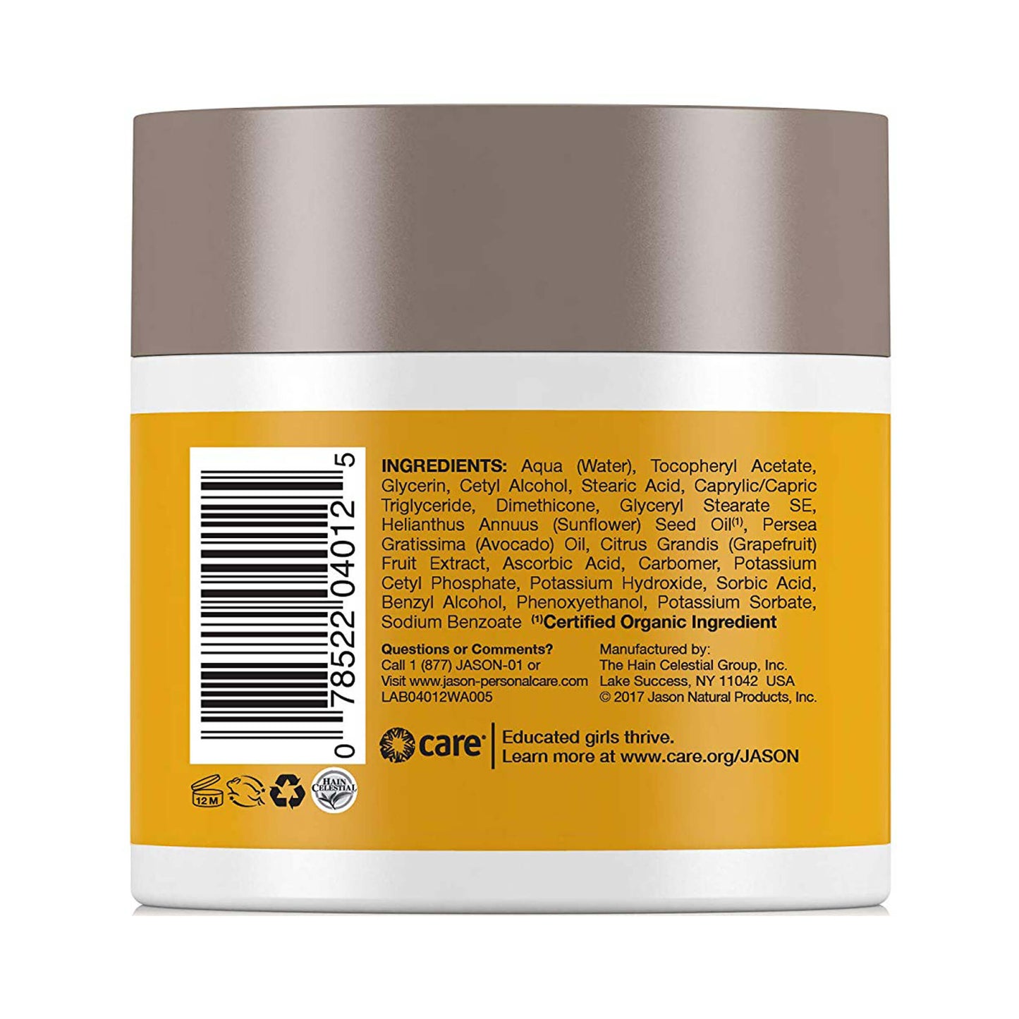 Jason Natural Age Renewal Vitamin E 25,000 IU Moisturizing Creme 113 g