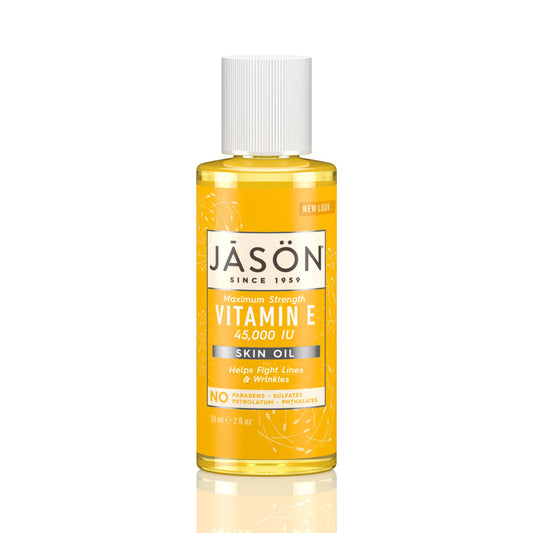 Jason Natural Vitamin E 45,000 IU Maximum Strength Skin Oil 59 mL
