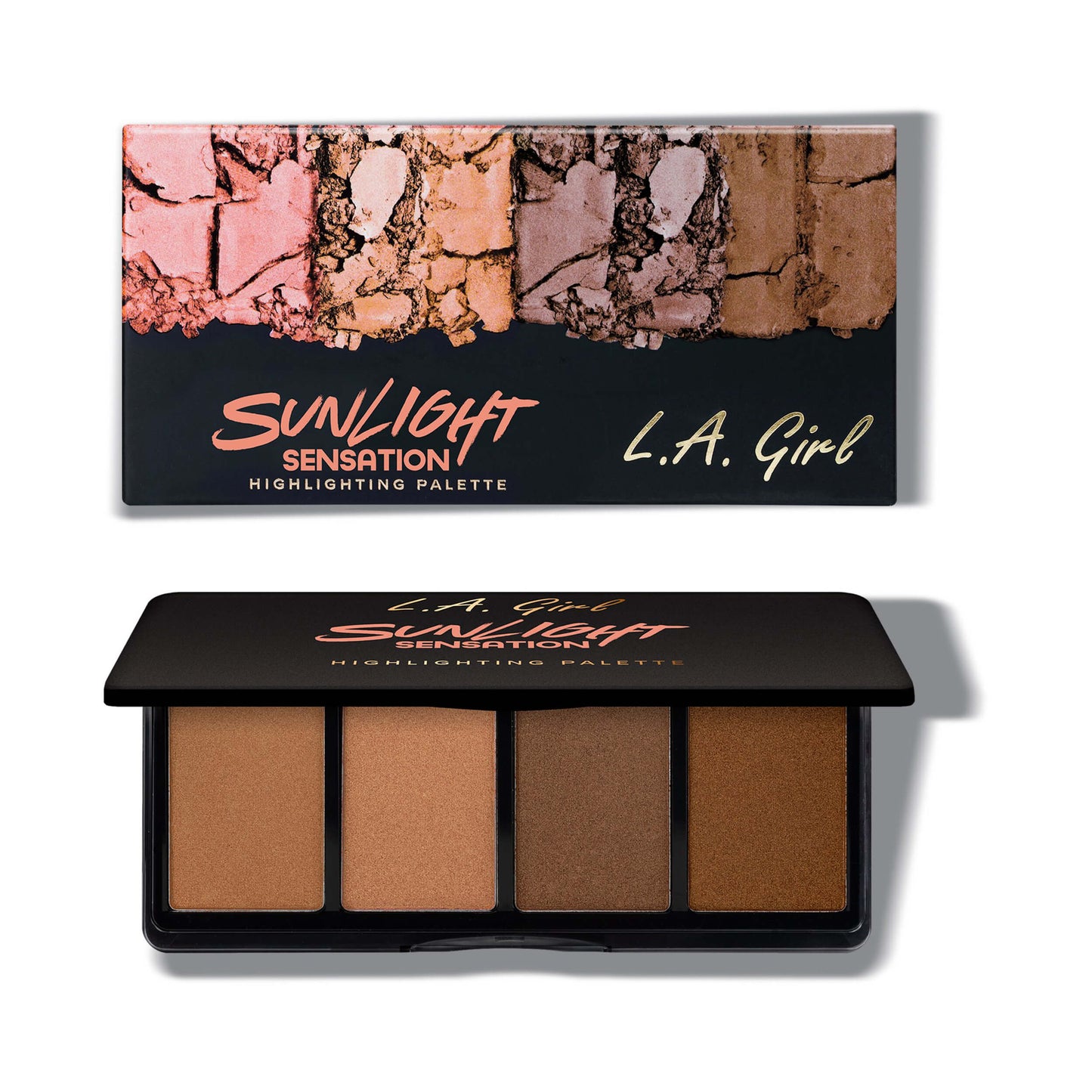 LA Girl USA Fanatic Highlighting Palette Sunlight Sensation GBL427
