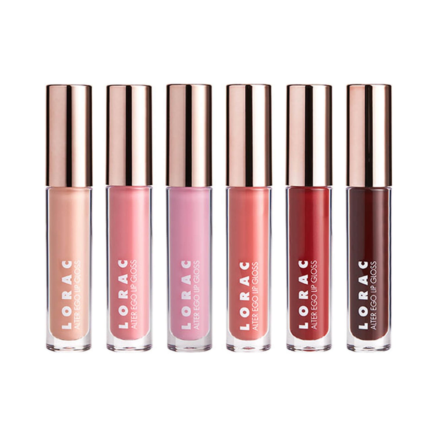 LORAC Happy Hour Hues Lip Gloss Set in Rose Gold