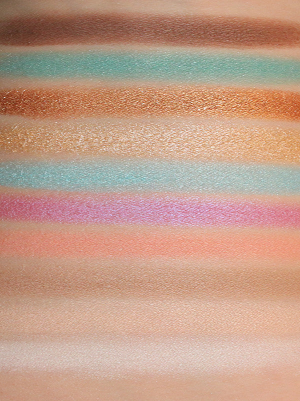 LORAC SUMMERGLO EYE SHADOW PALETTE Swatches