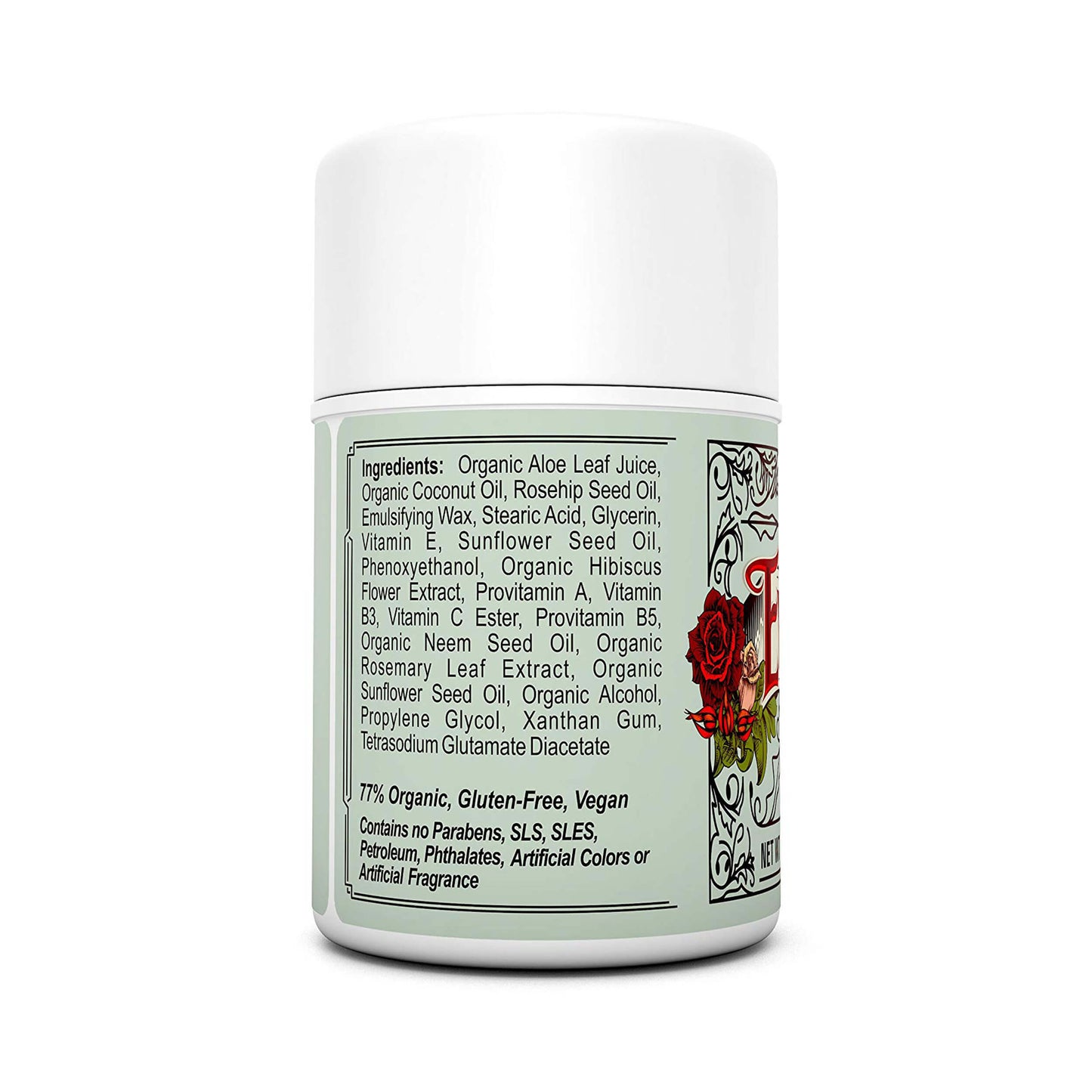 LilyAna Naturals Eye Cream Moisturizer 48g Back