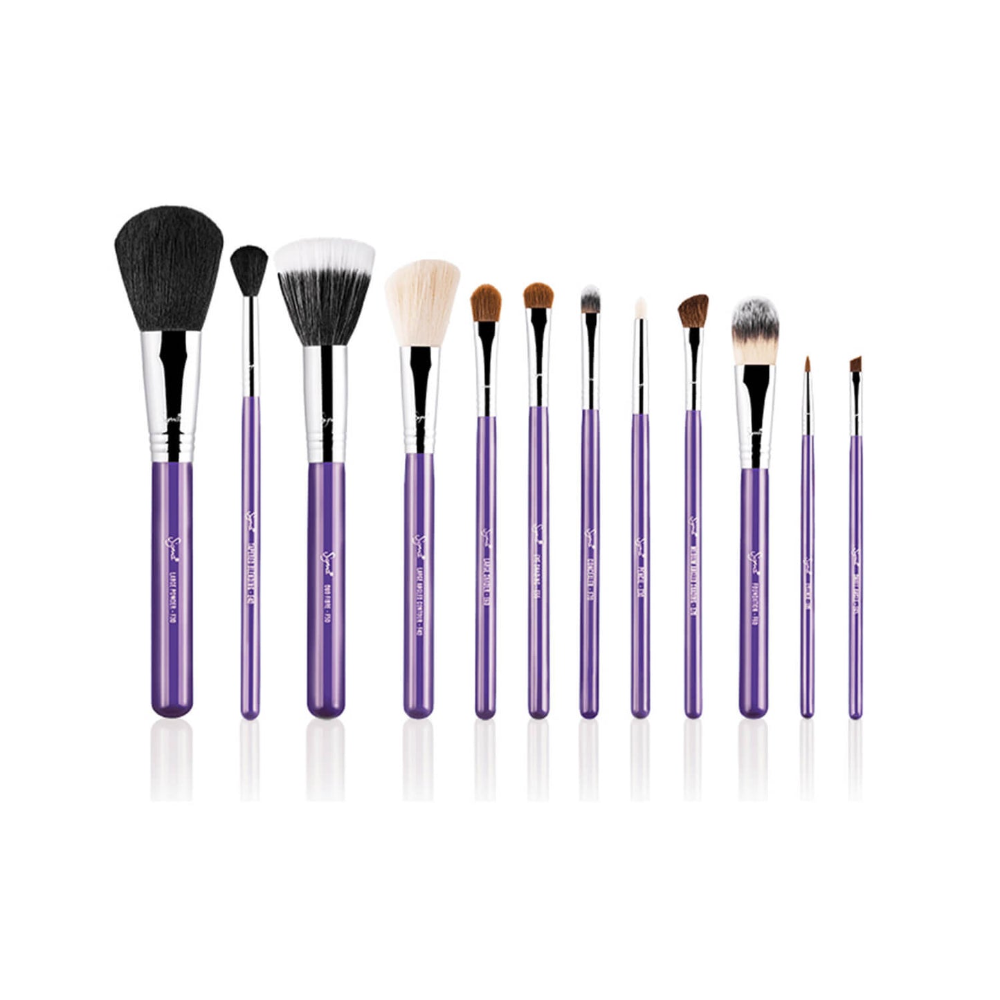 Sigma Beauty 12 Brush Kit Make Me Crazy In Purple