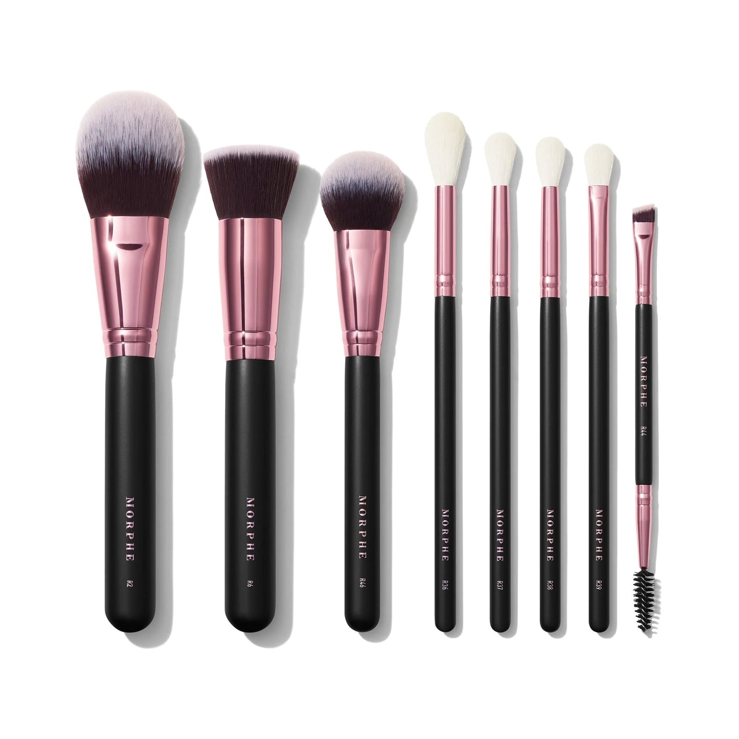 Morphe Cosmetics Flash Of Rose 8 Piece Rose Gold Brush Set