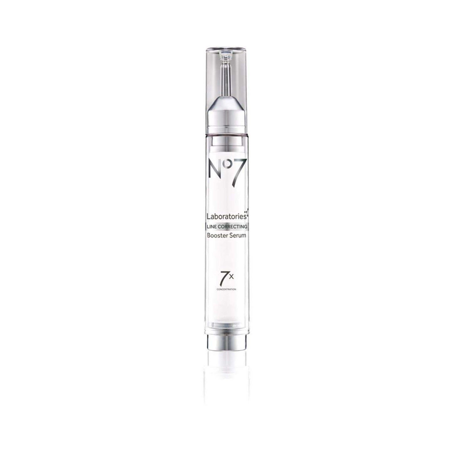 No7 Laboratories LINE CORRECTING Booster Serum 15ml Open