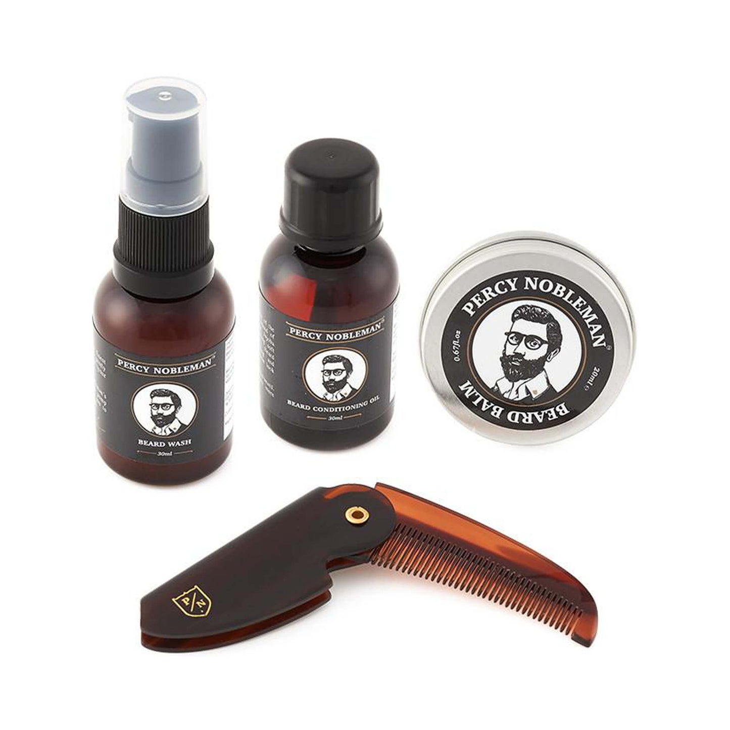 Percy Nobleman Beard Grooming Kit