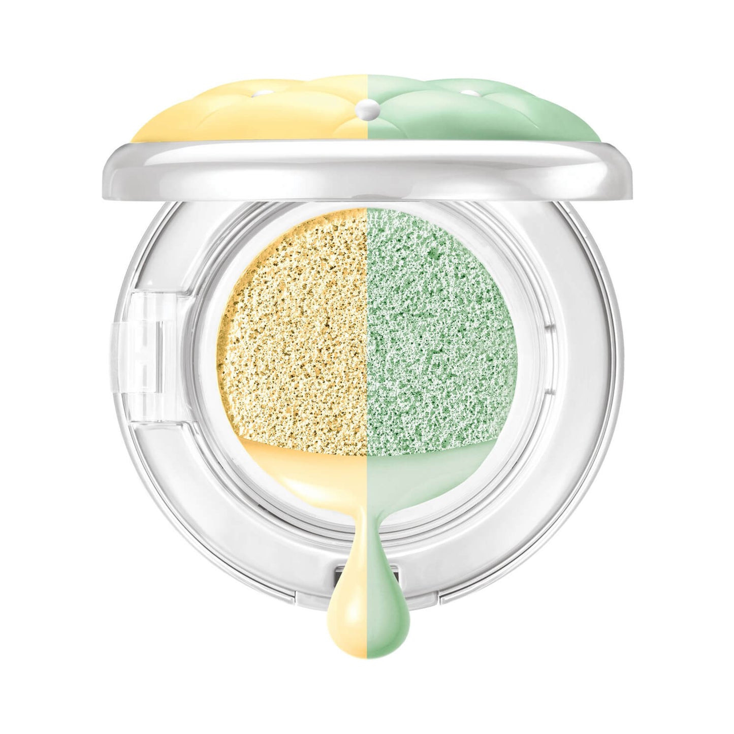 Physicians Formula Mineral Wear Talc-Free Cushion Corrector + Primer Duo SPF 20 Corrector Primer Yellow/Green Open