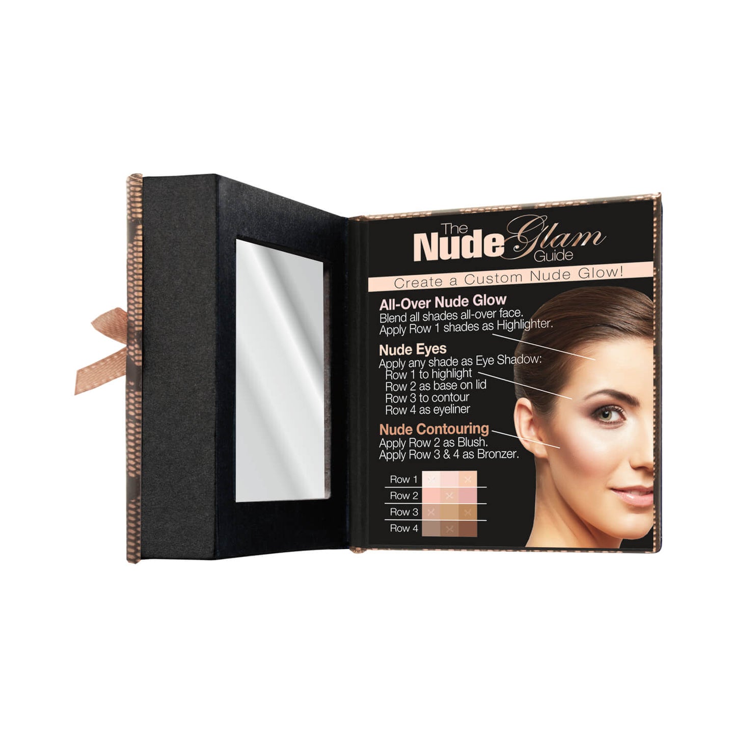 Physicians Formula Shimmer Strips All-in-1 Custom Nude Palette for Face & Eyes Natural Nude Guide FLAP