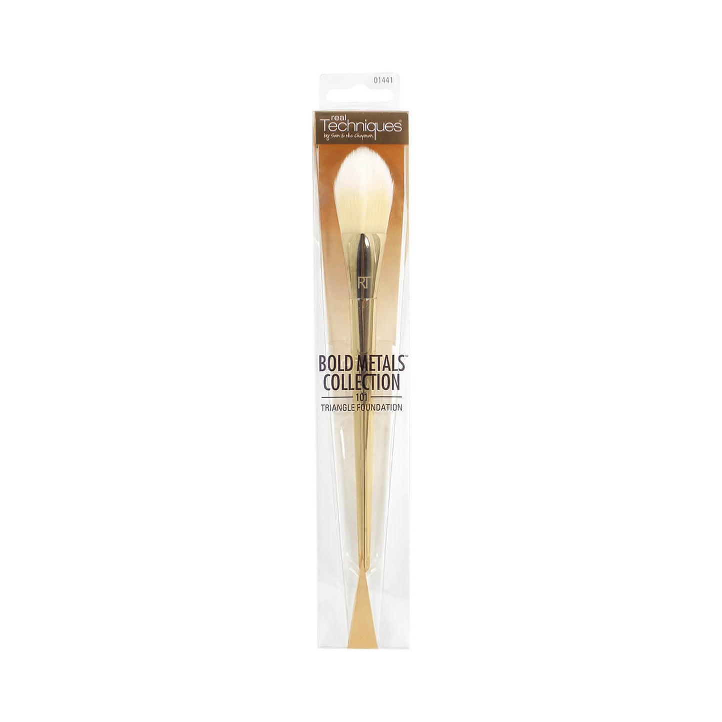 Real Techniques 101 Triangle Foundation Brush In Pack