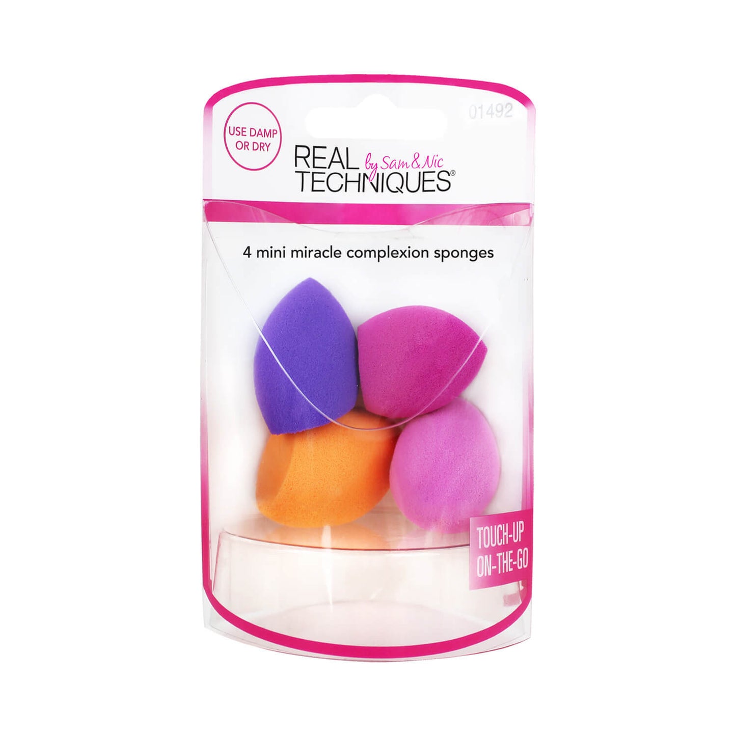 Real Techniques 4 Miracle Mini Complexion Sponges Package