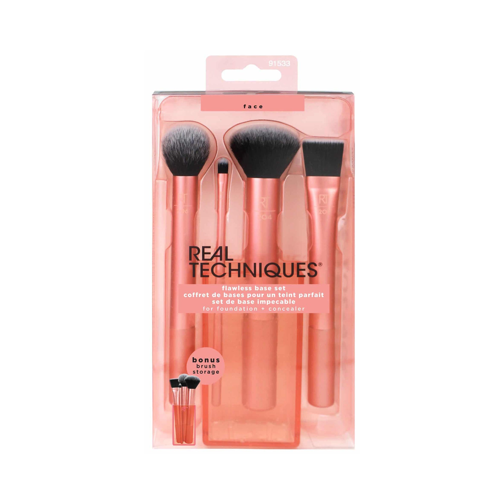 Real Techniques Flawless Base Makeup Brush Kit